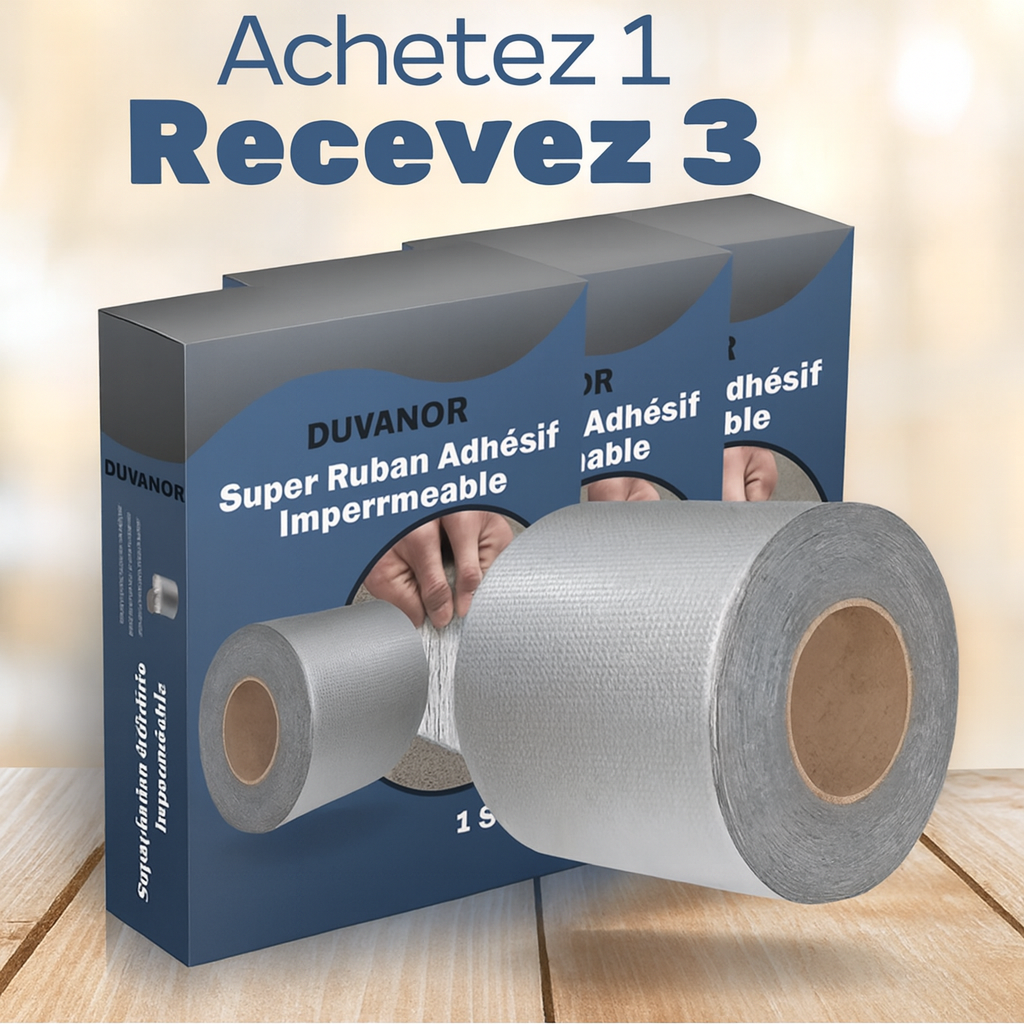 Super ruban adhésif étanche – 1 acheté, 3 offerts